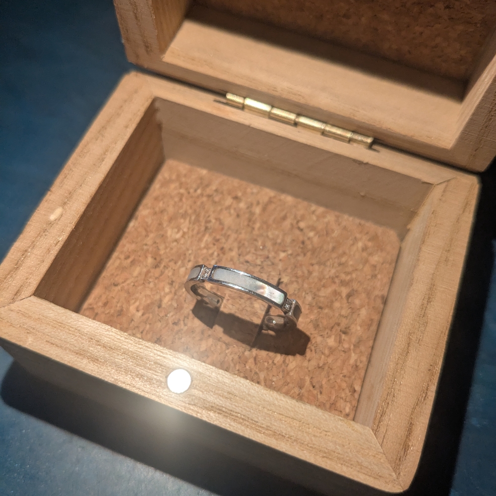 Elegant Silver Women's Ring